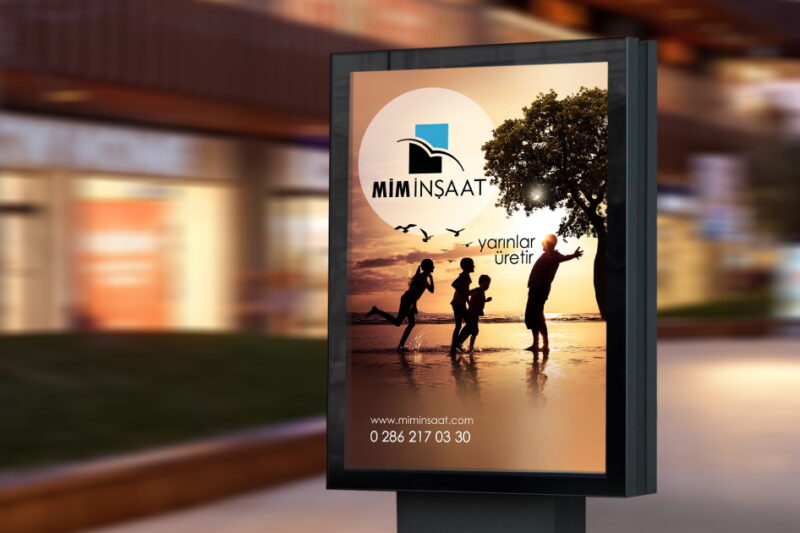 Mim İnşaat Kurumsal City Light Tasarım ve Baskısı